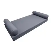 *COVER ONLY*S5 Daybed Mattress Bolster Pillow Covers Knife Edge Queen Size AD001