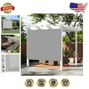 Custom 17' x 17' Light Grey Shade Cloth - 95% Sun Protection for Outdoors