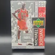 1999 Upper Deck Michael Jordan Retirement Basketball 23 card Factory Set