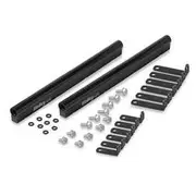 Holley Fuel Rail Kit - Black, H0-300-137, HO534-219