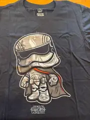Exclusive CAPTAIN PHASMA STAR WARS Funko XSmall Tee T-shirt New & Sealed