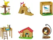 Reement Pokémon Everybody Atsure! Forest Athletics Approx. H 2.8 x W 5.5 x D 2.2 inches (70 x 140 x 55 mm), PVC