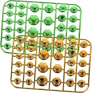 GLEAVI Motorcycle Modification Engine Bolt Cap Covers Screw Cap Fittings Abs Sleek Appearance
