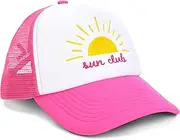 [iscream] Theme NYC Classic Trucker Style Adjustable Mesh Panel Baseball Cap Collection