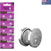 10PC LR721,G11,LR58 Coin Battery 162,GP62A,362 1.5V Cell Button Batteries Wat...