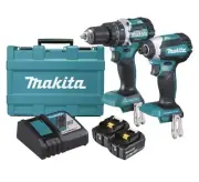 NEW Makita 18V Brushless 2-Piece (Hammer Drill & Impact Driver) Combo Kit