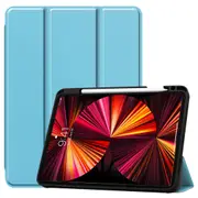 MCC iPad Pro 12.9" 5th Gen 2021 Smart Case Cover Apple Pencil Slot 5 [Sky Blue]