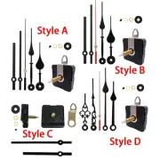 Wall Clock Mechanism Set Long Shaft Replace Repair DIY Clock Mechanism Hands
