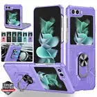 For Samsung Galaxy Z Flip6 Flip 5 4 3 Magnetic Ring Holder Stand Case Shockproof