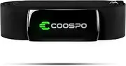 COOSPO Heart Rate Monitor Chest Strap H9Z, HRM Bluetooth 5.0 ANT+,Heart Rate Monitor Chest Sensor with Rechargeable Battery