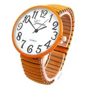 Collection Fashion Watch Wholesale Geneva Super Large Stretch Watch Clear Num...