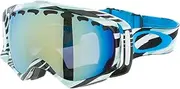[Oakley] Crowbar Snow Goggles(White/Emerald Iridium)