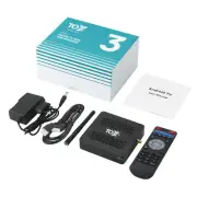 TOX3 Quad Core Amlogic S905X4 Android 11.0 4GB+32GB Smart TV Box 2.4G 5G 1000Msz