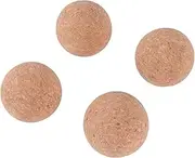 CeaHoify 4 Pieces Wine Cork Ball Stopper Wine Cork Stopper Wooden Cork Ball for Decanter Cork Replacement