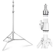 NEEWER Light Stand with 180° Reversible Legs 70"/178cm Travel Tripod Stand T6