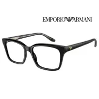 在飛比找momo購物網優惠-【EMPORIO ARMANI】亞曼尼 亞洲版 個性方框光學