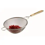 Browne Foodservice 9098 Fine Single-Mesh Strainer with 8 Bowl"