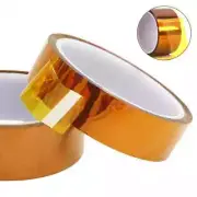 30m Long Gold Finger High Temperature Resistant Tape Polyimide Tape Multi Size