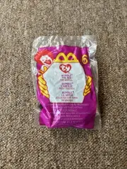 New! Vintage 2000 McDonald's Happy Meal TY "Bumble The Bee" Toy Animal ~ No. 6