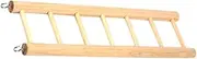 Parrot Mini Ladder Pet Play Toy Wooden Ladder for Birds Hamsters Squirrels Mice Small Animals