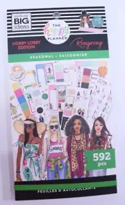 NEW Happy Planner Sticker Sheet Book Classic Calendar SEASONAL 592 Hobby Lobby