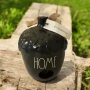 Rae Dunn Nest Black Acorn Birdhouse HOME Magenta Artisan Collection