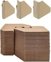 300 Pcs Cardboard Corner Protector,3.5 cm Picture Frame Shipping Corner Protector,Cardboard Packaging Edges for Paintings,Heavy Duty Edge Guards for Shipping, Packing & Moving,Easy to Assemble