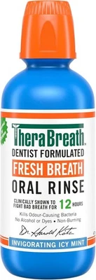 Therabreath Oral Rinse Mouthwash, Icy Mint 473Ml - Daily Oral Care Mouth Rinse -