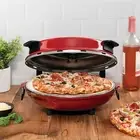 Upgrade Pizza Oven 12 Inch Electric Pizza Maker Indoor for Home Patio RV Dorm