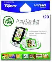Use The Code On The Card To Choose From 50+ Games, Books, Videos And More To Download To Your Leapster Explorer Or Leappad Explorer. Systems Sold Separately. - LeapFrog App Center Download Card (works with LeapPad & Leapster Explorer)