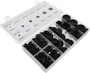 Gatuida Rubber Wire Rope Kit 170pcs Grommet Set Wire Routing Grommets Electrical Box Assortment Automotive for Holes