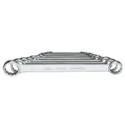 Gedore 6061700 4-8 Flat ring spanner set 6-22 mm, 8 pieces