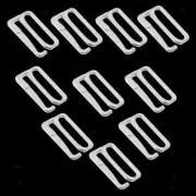 10pcs Bra Strap Adjustment Slider Hooks Fasteners 19mm