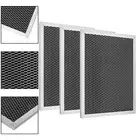 Activated Carbon Filter Range Hood Filter Aluminum Frame Cooking Smoke Reduction