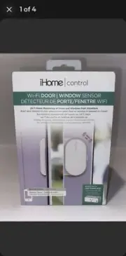 iHome iSB04 Wifi Door/Window Sensor, White