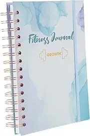 Fitness Journal Notebook for Daily Planning Portable Planner for Habit Tracking and Goal Setting Fitness Notepad for Management and Productivity