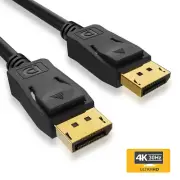 4K Displayport DP 1.4 Cable HDR 4K/144Hz Display Port Male to Male 6FT 2M US