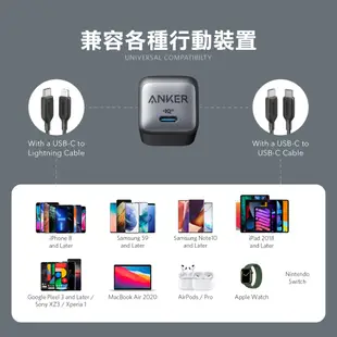 【ANKER】安克原廠 711  Nano II 充電器 30W PD氮化镓 GAN 蘋果充電器 A2146