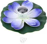 Floating Lotusing Light, Floating Pool Lights, Solar Pond Pool Lights, Suitable for Providing Attractive and Sustainable Lighting (Purple)