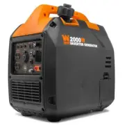 WEN 2,000-Watt Quiet Portable Gas Powered Inverter Generator Home RV, Ultralight