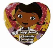 Doc McStuffin #1 Disney Compressed/Magic Towel Wash­ Cloth Flannel Facecloth