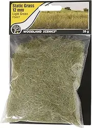 12MM Static Grass Light Green