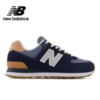 在飛比找Yahoo奇摩購物中心優惠-[New Balance]復古鞋_女性_深藍色_WL574R