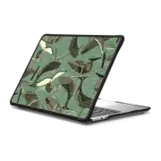 MacBook Air 13-inch (M2 - M4) Impact Case whales and waves aqua Macbook