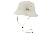 Jack Wolfskin Bucket Hat w Chin Strap Supplex Sun Hat Fishing Hiking UV Protection