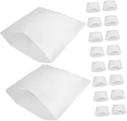 NAMOARLY 25pcs Foam Pouches for Packing Moving Glassware Electronics Heavy Duty Elastic Protective Wrappers