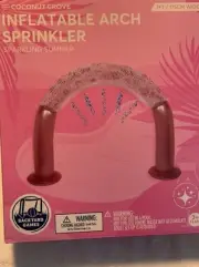 Sunnylife Summer Arch Inflatable Sprinkler New