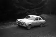 Bruce Wilkinson John Billett Ford Escort MkI 1968 Rally Car Old Photo 2