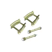 Rear EFS Greaseable Leaf Spring Shackles + Pins for Nissan Patrol MQ LWB 80-1997
