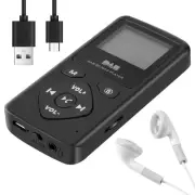 / Digital Radio Bluetooth 4.0 Personal FM Portable Radio Earphone8711